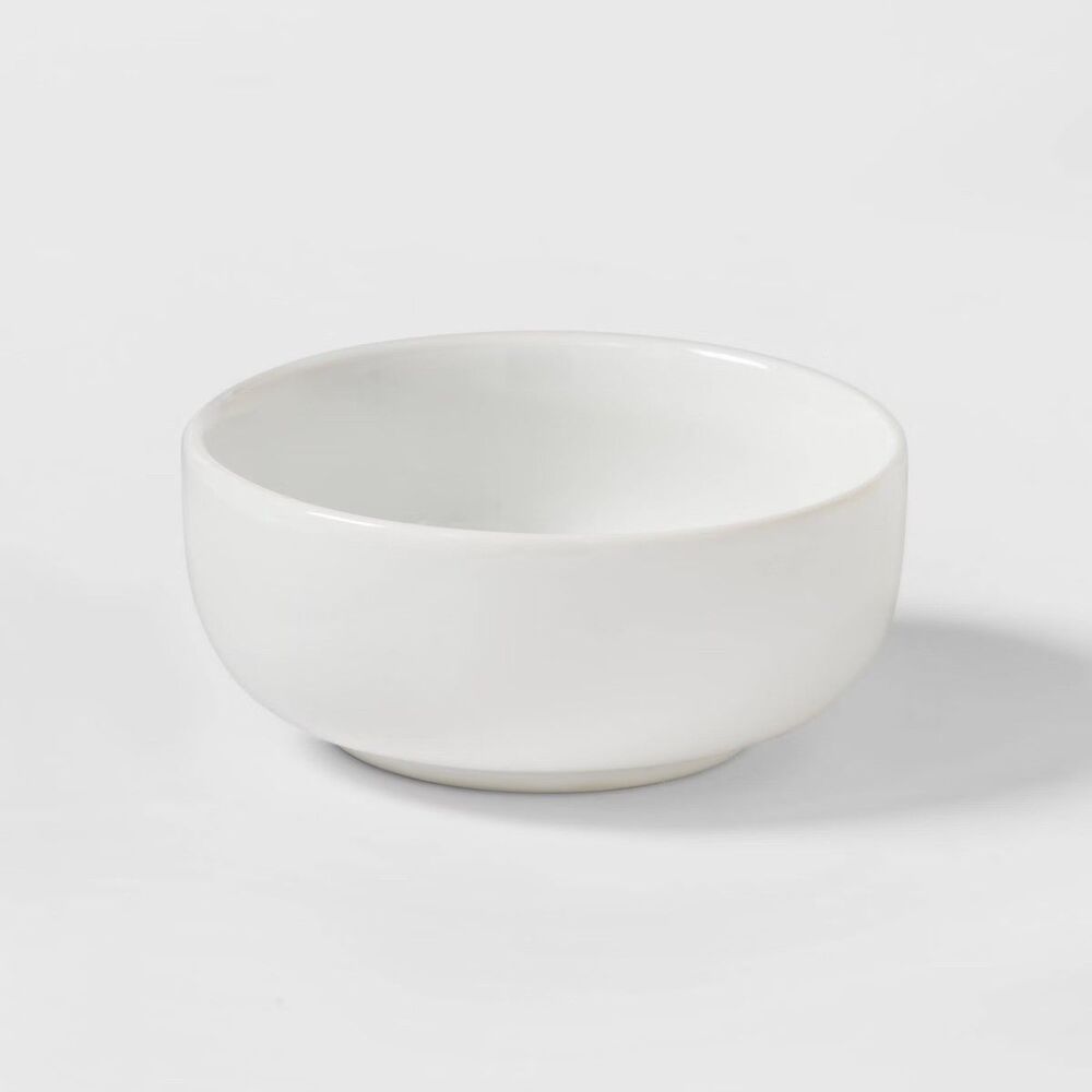 3oz Porcelain Dip Bowl White - Threshold